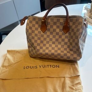 Louis Vuitton Speedy 30 in Damier Azur